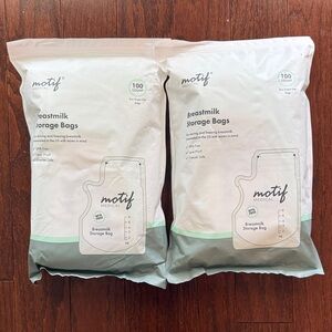 Motif Breastmilk Storage Bags x200 NWT